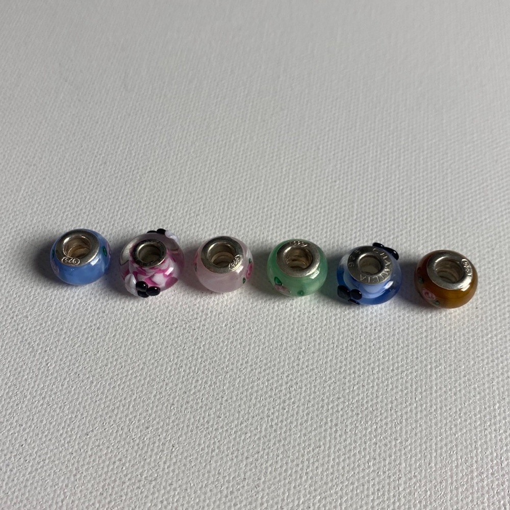 Sterling Silver Chamilia Beads